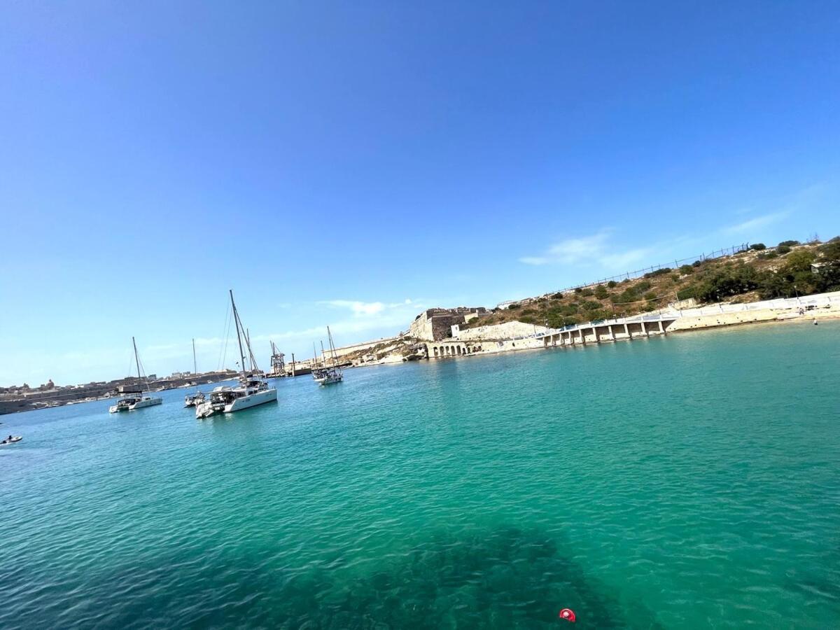 Harbour View Apt With Terrace Kalkara Exteriér fotografie